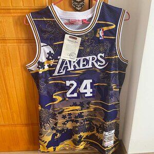 Jordan La Lakers Kobe Bryant #24 Jersey Purple